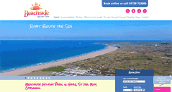 Desktop Screenshot of beachside.co.uk